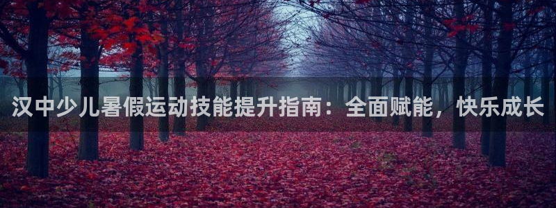 极悦平台登录不进去怎么回事呢：汉中少儿暑假运动技能提
