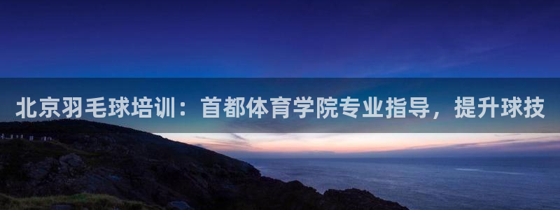 极悦平台注册用户名生成器是什么：北京羽毛球培训：首都