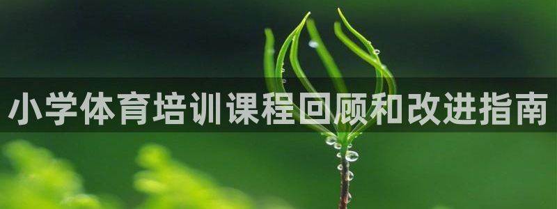 极悦娱乐创始人背景故事是什么：小学体育培训课程回顾和