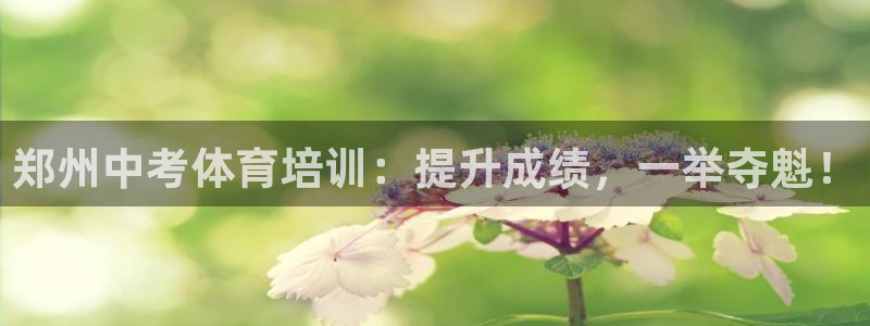 极悦平台平台注册方法与步骤图：郑州中考体育培训：提升