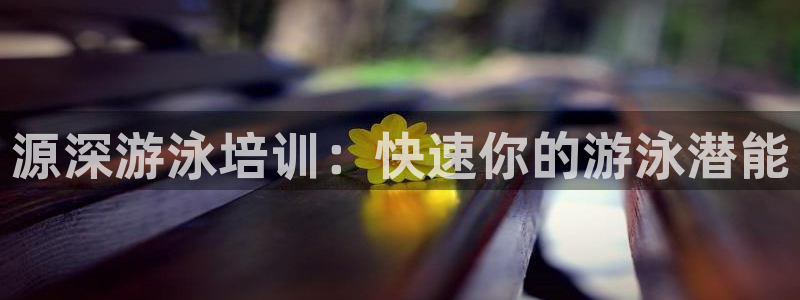 极悦娱乐代理人是谁：源深游泳培训：快速你的游泳潜能