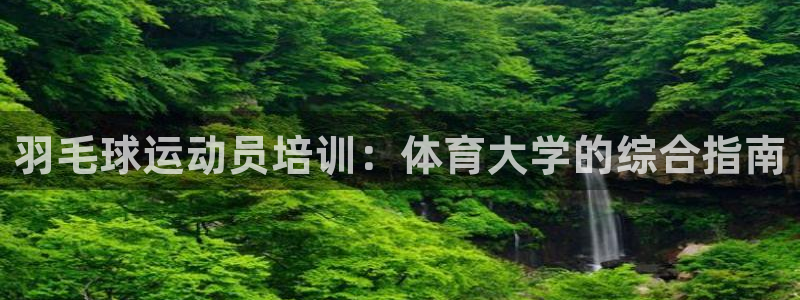 极悦娱乐官网下载：羽毛球运动员培训：体育大学的综合指