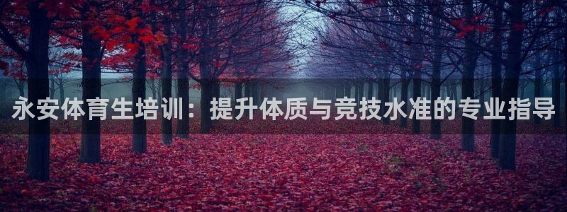 极悦平台注册：永安体育生培训：提升体质与竞技水准的专