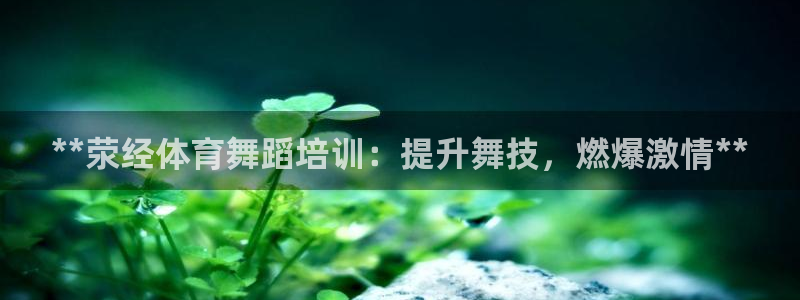 极悦平台看7O777：**荥经体育舞蹈培训：提升舞技