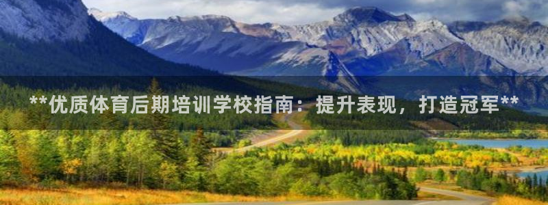 极悦生活家是什么平台的产品：**优质体育后期培训学校