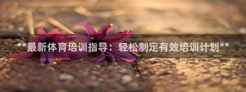极悦平台注册官网入口：**最新体育培训指导：轻松制定