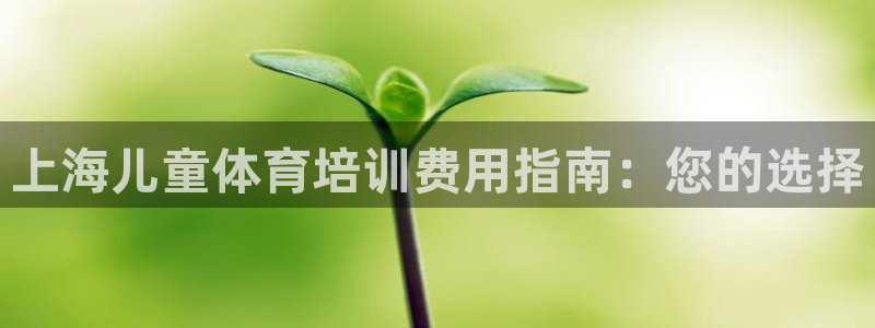 无锡极悦科技有限公司：上海儿童体育培训费用指南：您的