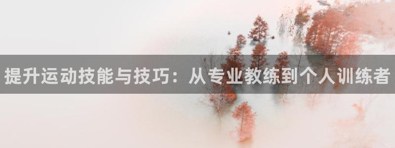 极悦平台注册登录入口在哪：提升运动技能与技巧：从专业